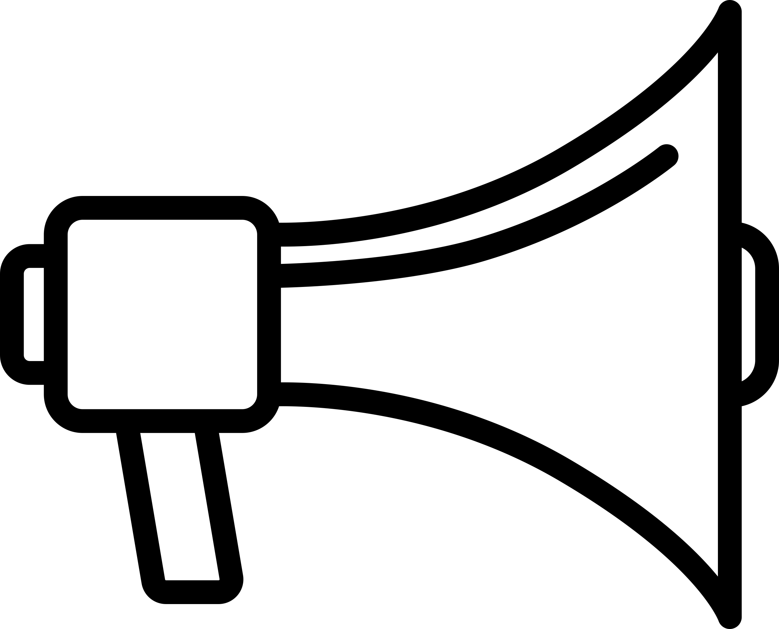 Megaphone Facing Right Line Art Illustration Svg Free Vectors